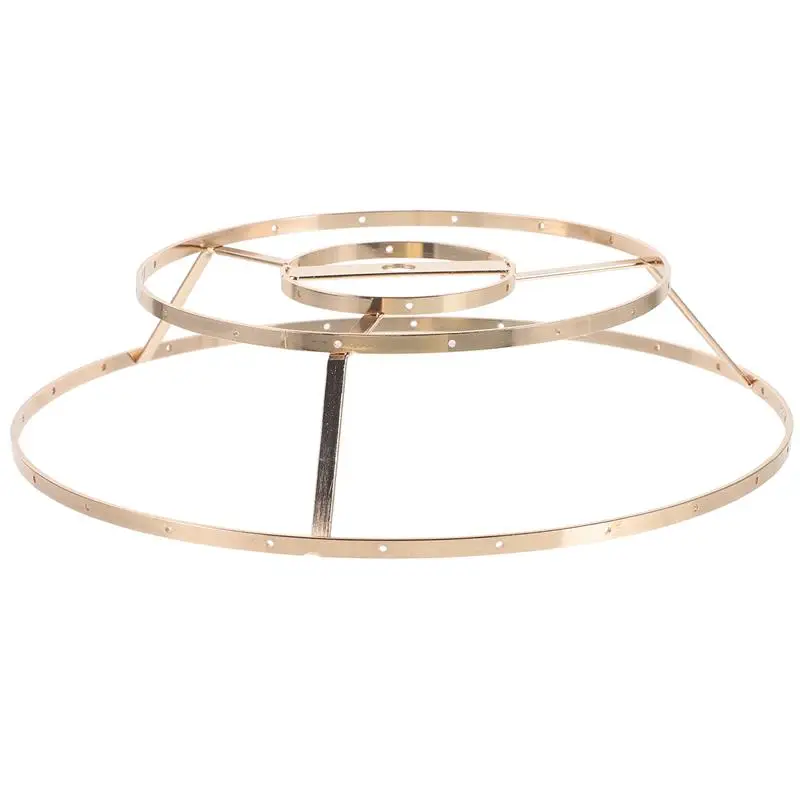 

Lampshade Frame Pendant Lamp Shade Holder DIY Lamp Frame Lampshade Making Supply