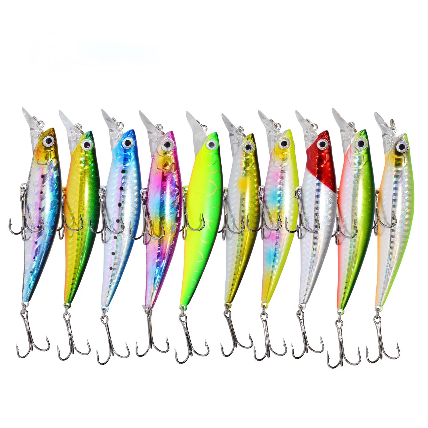 

Minnow Bait 104mm/32g Top Fishing Lure Deep Diving Artificial Hard Baits Minnow Crank Wobbler Quality Fishing Tackle Mustad Ima
