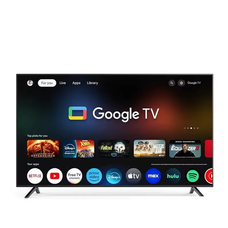Фото 65 55 50 43 32 24 19-дюймовый 4K UHD Smart TV с частотой 120 Гц, ОС Google Android, LED LCD дисплей. №3