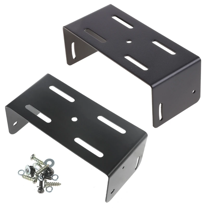 

Mobile Mounting Bracket Holder with Screws for 2730A A110 2820H ID-880H F5011 F6011 F5021 F6021 MBF4 Radio Durable