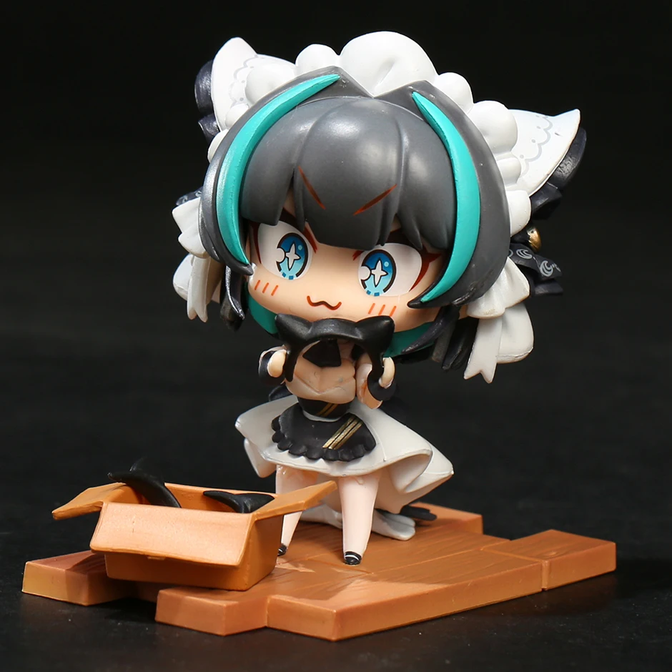 

Azur Lane JUUs Time Chibi Chara Series Cheshire Anime Figure Doll Model Collectible Toy