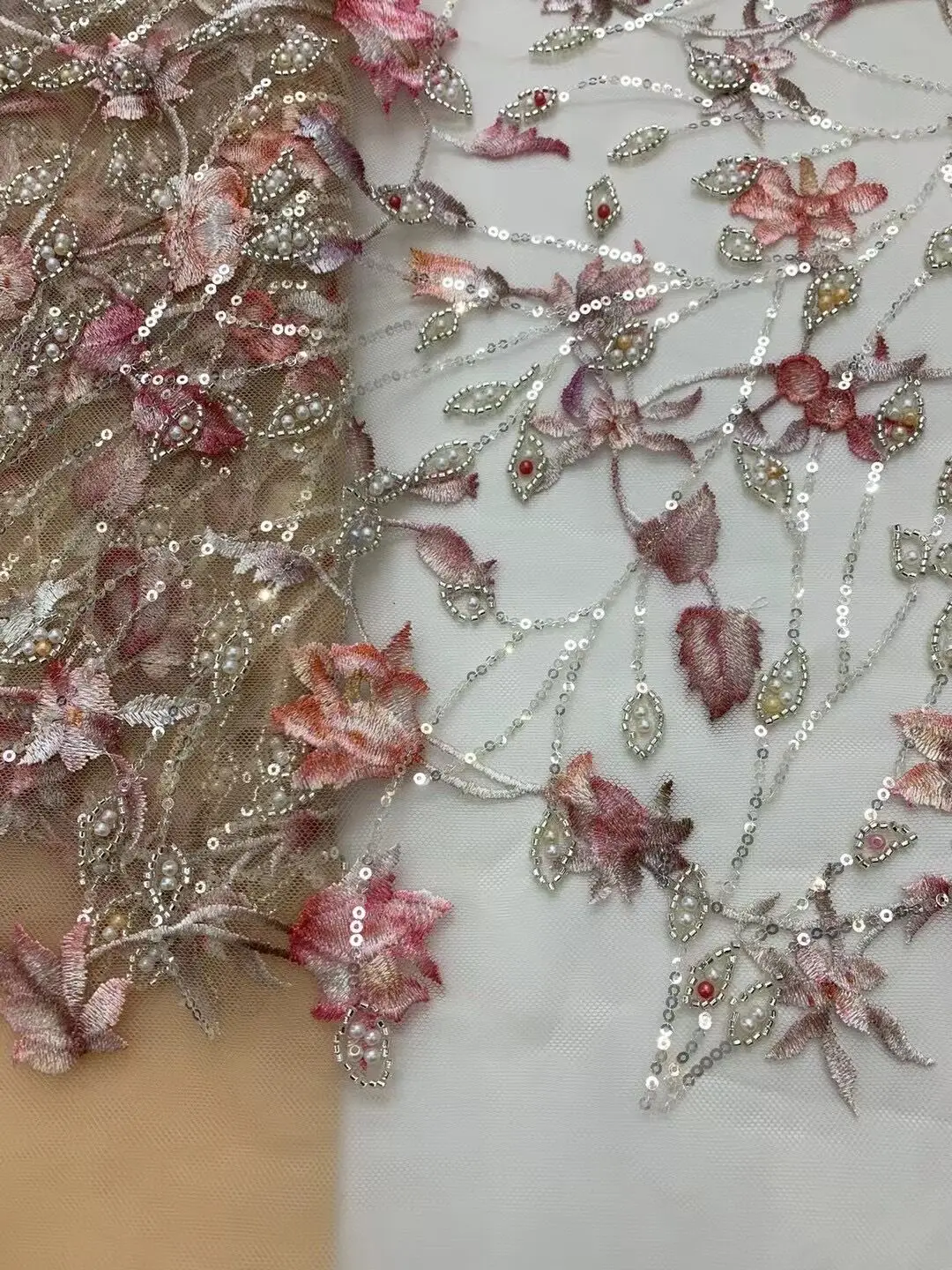 Африканская кружевная ткань L-1406224 Высококачественная нигерийская французская