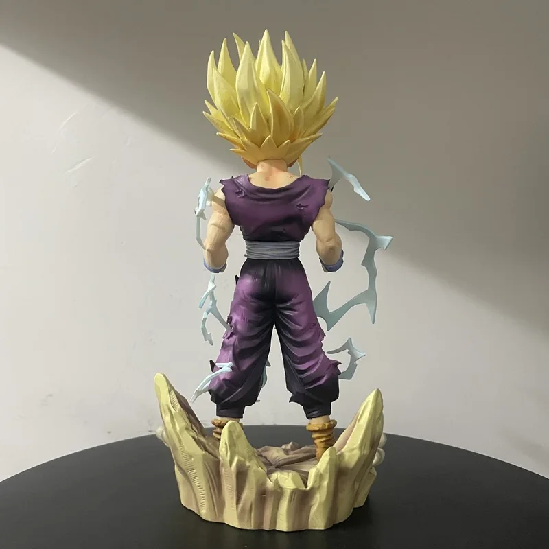 Фото Аниме-фигурка Драгон Болл Зет Сон Гохан с двумя головами, 26 см, DBZ SSJ 2, коллекционная модель Супер Сайян, статуэтка GK №3