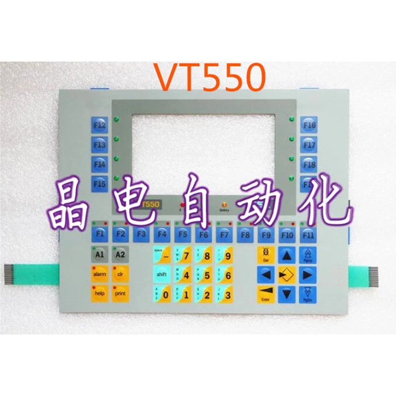 

Новый VT550 VT550W VT 550 VT 550W VT55000P0 VT 55000P0 HMI ПЛК мембранный переключатель клавиатура