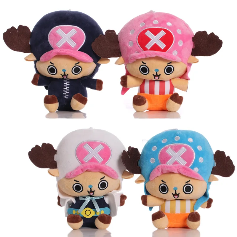 

Симпатичные плюшевые игрушки Choba Chopper Luffy, мультяшная аниме модель куклы, мягкая игрушка, Рождественский подарок на день рождения для детей