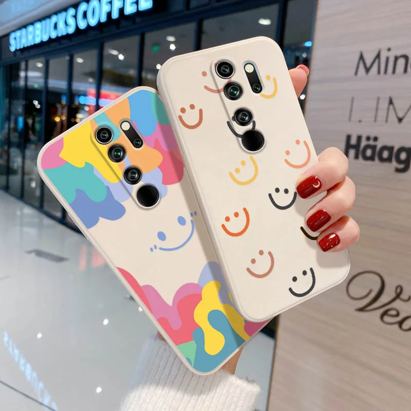 Poco F3 Case For Redmi 9 Case Redmi Note 8 Pro 10 11 9 T Silicon Funda Poco X3 Pro M4 Pro F4 GT Mi 11 Lite 11T 12 10T Soft Cover