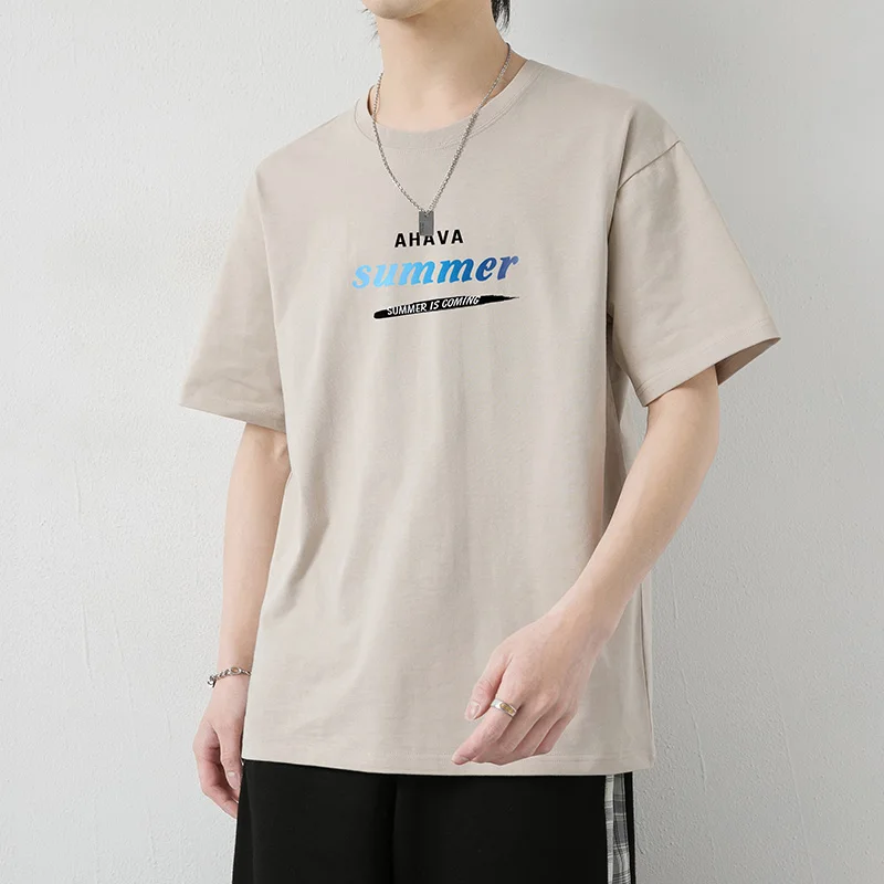 

HIP HOP Mens T-shirts Casual For 2023 Summer Short Sleeves Black Print Tshirt Tees Oversize 5XL 6XL T Shirt