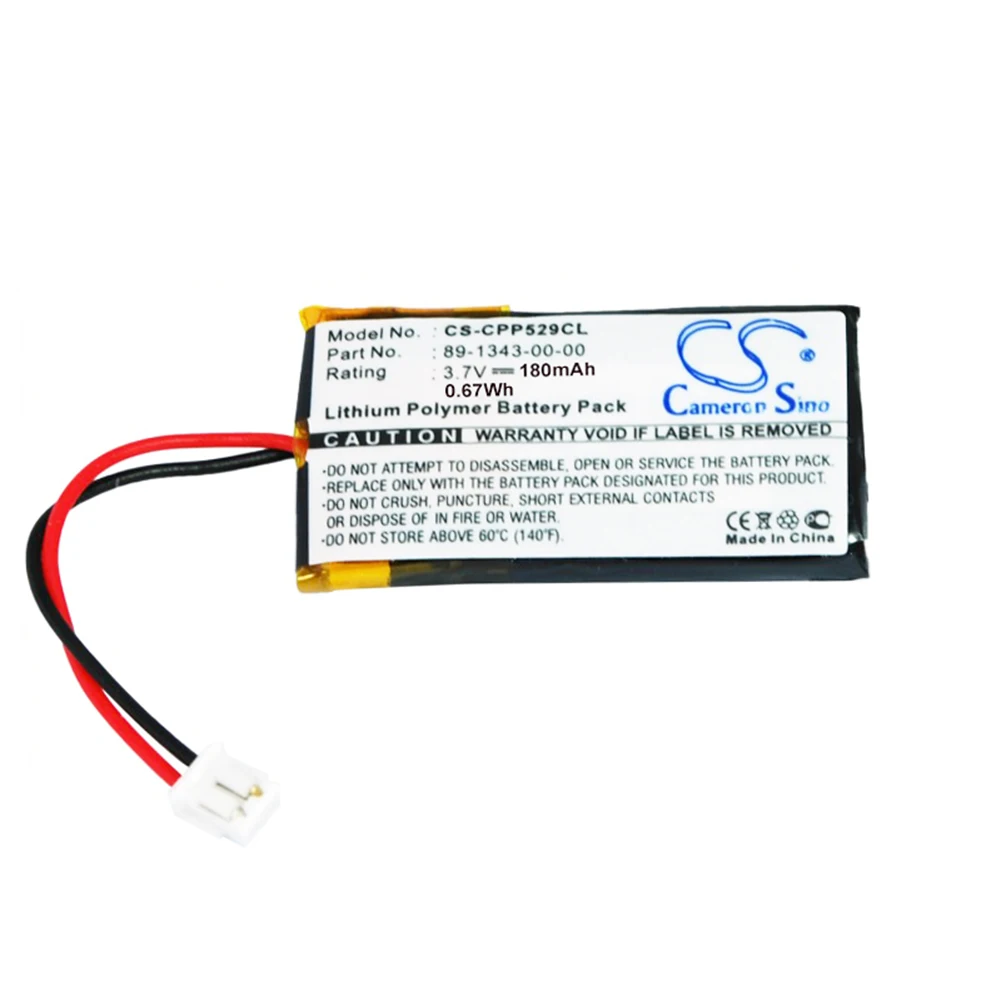 

Cameron Sino 180mA Battery for AT&T Marathon wireless headset,TL7600,TL7601,TL7610 BT190545,BT191545