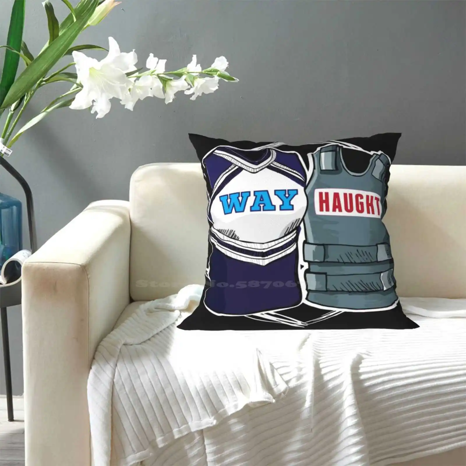 Полноразмерная Униформа-домашний диван с темным фоном автомобильная наволочка