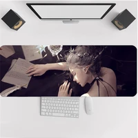 cute kawaii large office desk waterproof mouse pad gaming mousepad computer table easy clean non slip mousepad pc accessorie