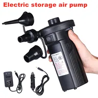 220V Electric Storage Air Pump Mini Compressor Electric Air Pump Rechargeable for Mattresses Air Cushions Camping Paddling Pool
