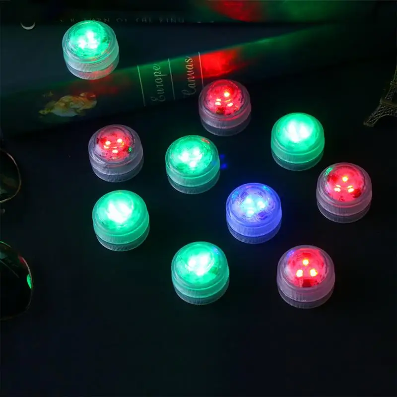 Маленькая подводная лампа без пламени маленькая с дистанционным управлением