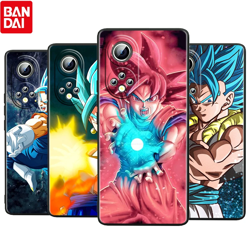 

Dragon Ball Cool Anime Hot For Honor 60 50 30 V30 X30i V20 20E X20 Pro Plus SE Lite 5G Silicone Black Soft Phone Case Cover Capa