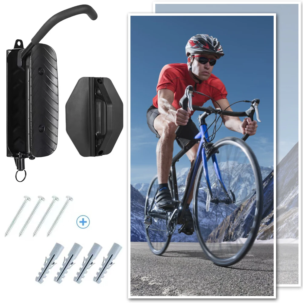 Поворотная вешалка для велосипеда Экономия места Вертикальная стойка