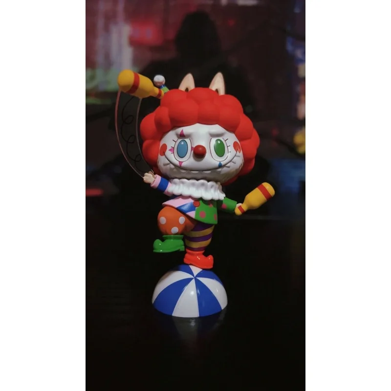 

POP MART LABUBU Clown Limited Collectible Action Figurine Kawaii Toy Cute Doll Creative Ornament Birthday Gift