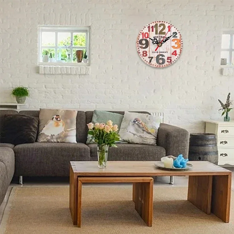 Настенные часы в стиле кантри