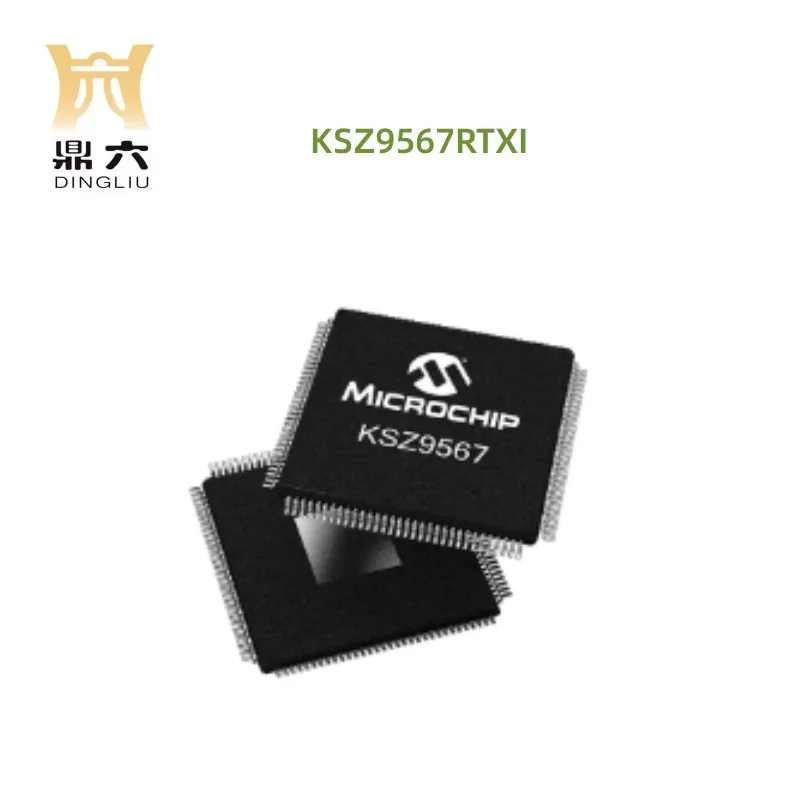 KSZ9567RTXI IC ETHERNET коммутатор 7 портов 128TQFP контроллеры Ethernet переключатель KSZ9567RTXI BOM service