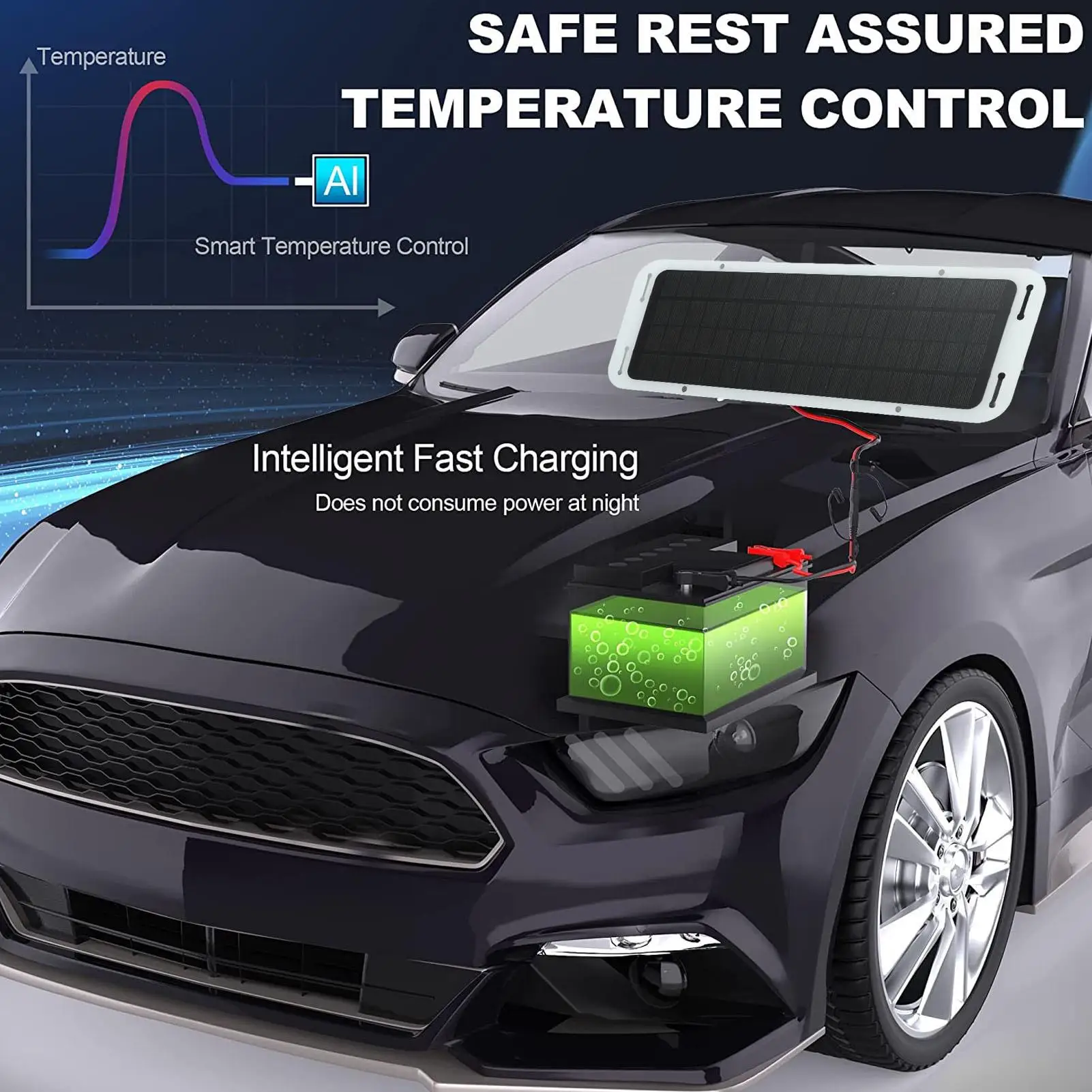 Комплект монокристаллической солнечной панели 12 В 5 Вт — портативная и простая