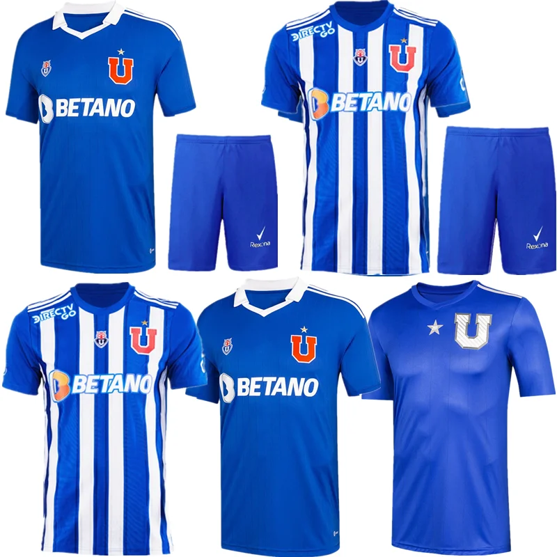 Футболка с эмблемой университета Чили мужские и детские футболки 2022 23 Домашняя