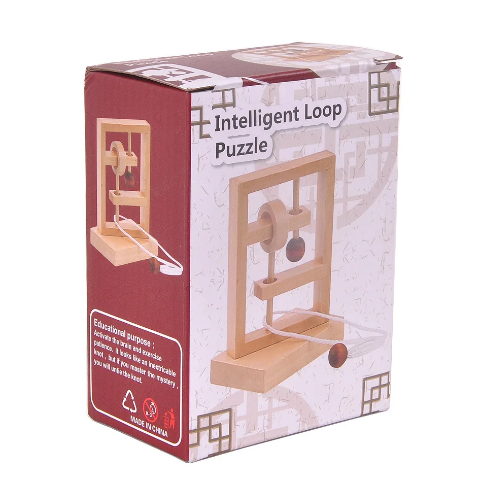

Mouse Loop Rope Puzzle Brain Teaser Game Gift for Adults Kids