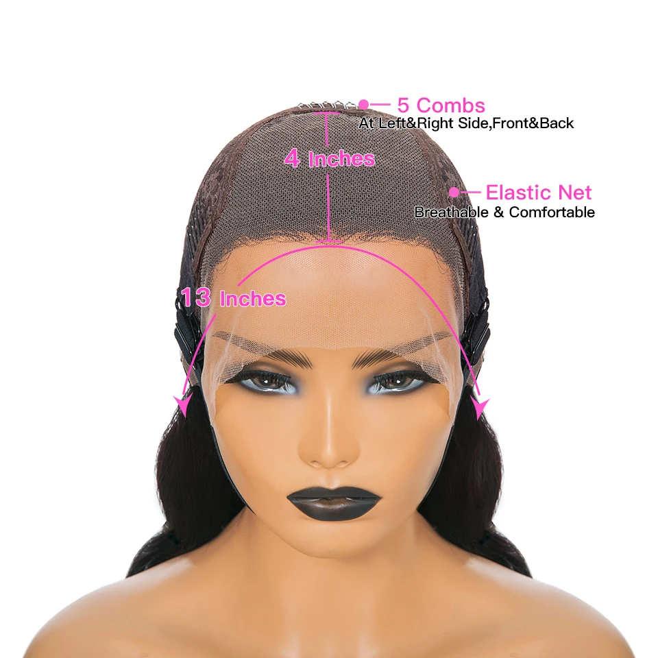 200 высокая плотность волнистые кружевные передние 100% человеческие волосы парики