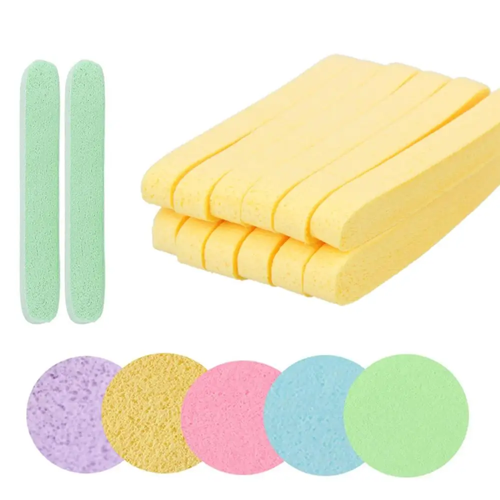 

12pcs Compressed Exfoliating Skin Care Tool Makeup Removal Face Wash Sponges Cosmetic Puff Facial Sponge Cleansing Pad