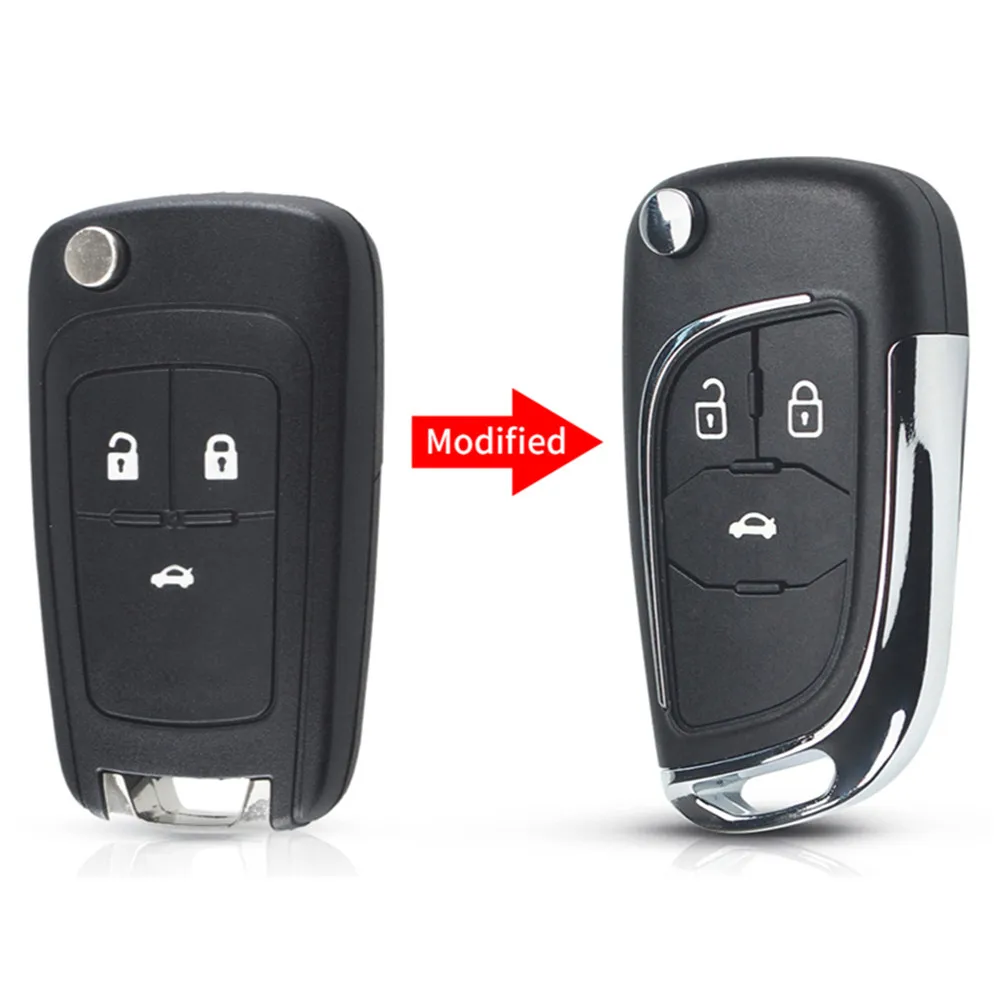 

Модифицированный Корпус для автомобильного ключа с дистанционным управлением для Chevrolet Cruze, Epica, Lova, Camaro, Opel, Vauxhall, Insignia, Astra, Mokka, для Buick, 5 шт.