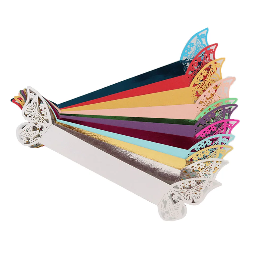 25 шт. бумажные салфетки с лазерной резкой |