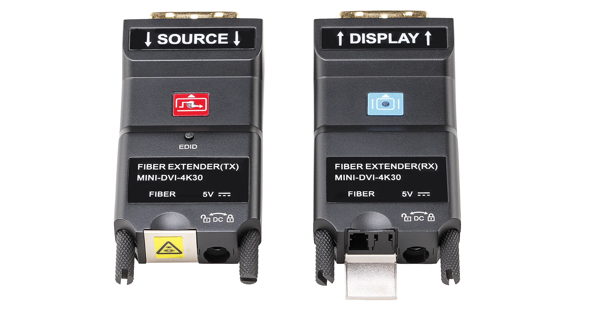 4K * 2K * 30Hz MINI DVI-волоконный преобразователь, одномодовый LC волоконный разъем (art.: 3920c98da641a) - 3920c98da641a