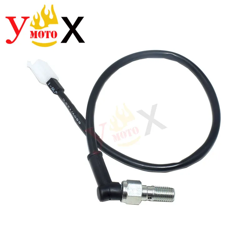 M10 1/1.25 Гидравлический тормозной давления заднего света полый болт переключатель провод для Yamaha MT03 YBR FJR FZ1 FZ6 XMAX TMAX R1 R6 XVS on.