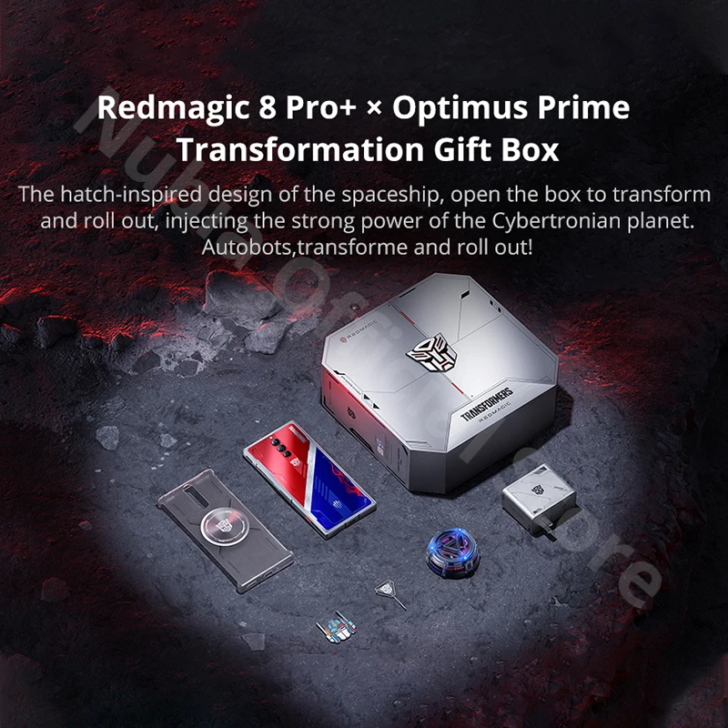 Nubia Redmagic 8 Pro+ Plus 5G SmartPhone 6.8 inch 120Hz Under Camera Snapdragon 8 Gen 2 4nm Octa Core 50MP Triple Cameras