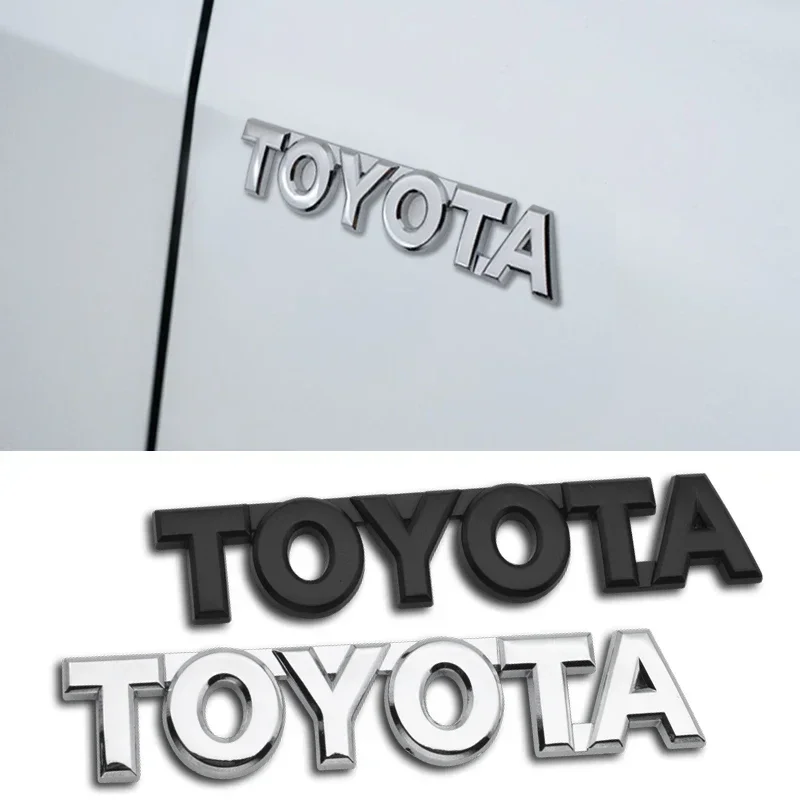 Для Toyota 3D наклейки с эмблемой передняя и задняя стороны логотип автомобиля GT86 RAV4