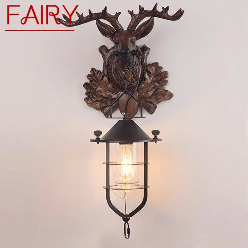 

FAIRY Modern Antlers Wall Light Creative Design LED Indoor Sconce Lamp For Home Decor Living Bedroom Bedside Porch