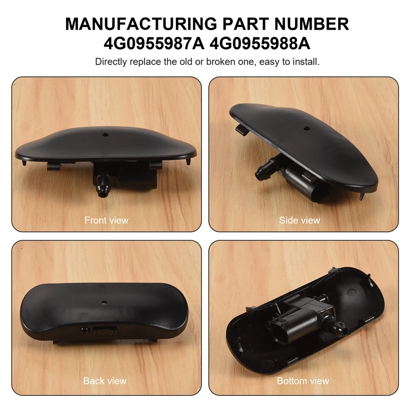 L &amp R Форсунка омывателя лобового стекла 4G 0955987 А / 0955988 A Для - A6 C7 Allroad S6 RS6 2016-2018