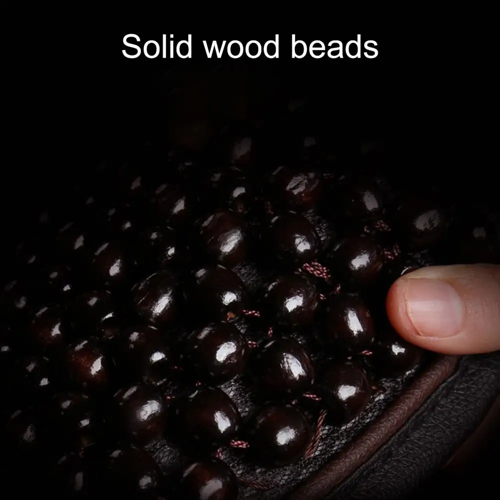 Летняя дышащая вентилируемая Передняя деревянная Подушка сиденья автомобиля с