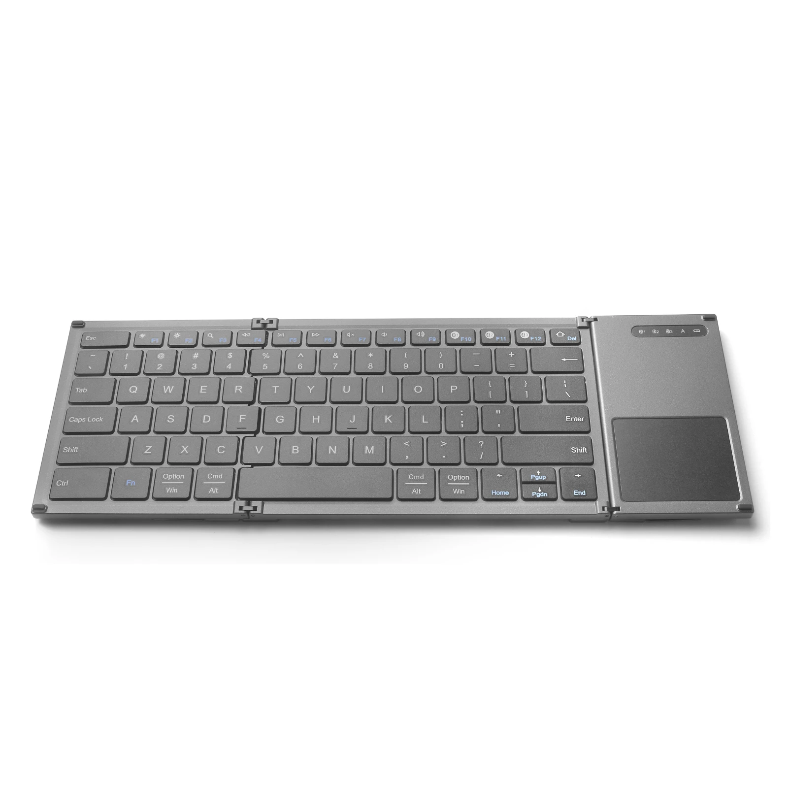 Тонкая беспроводная Bluetooth-клавиатура SeenDa Для Imac Ipad Складная многофункциональная