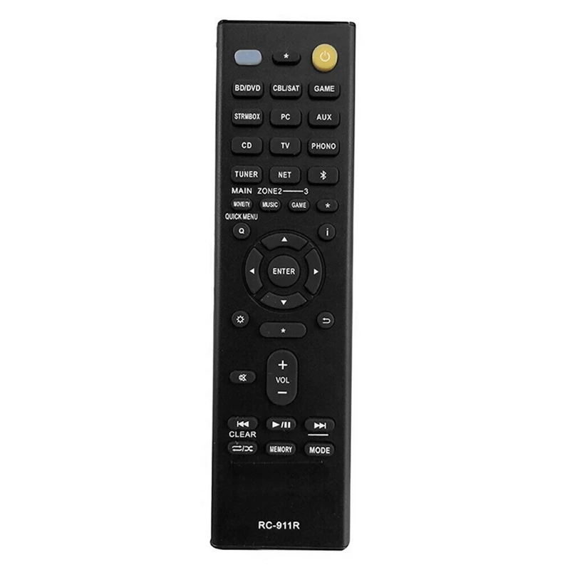 

New 2X RC-911R Remote Control Use For Onkyo TX-NR656.RC-911R 928R TX-Rz810 TX-NR575E TX-NR578 TX-DS787 TX-NR777
