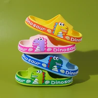 cute kids slippers dinosaur children baby home slippers for boys girls waterproof breathable non slip beach shoe baby sandals