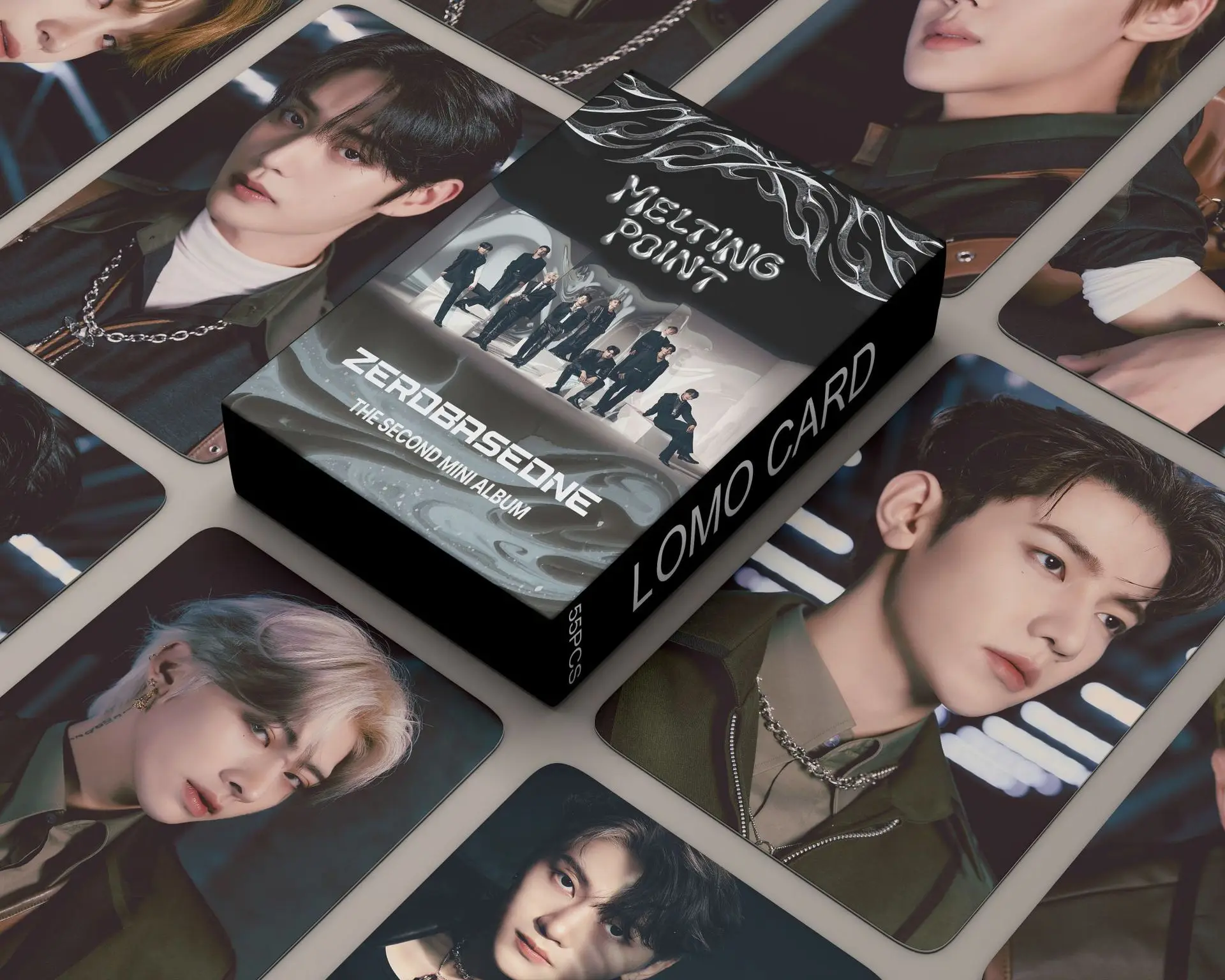 

Новинка альбом Kpop Idol ZB1 с плавильной точкой, ломо-карты, фотокарточки ZEROBASEONE, фотокарточки для мальчиков, фотокарточки для поклонников, коллекционный подарок, 55 шт./набор