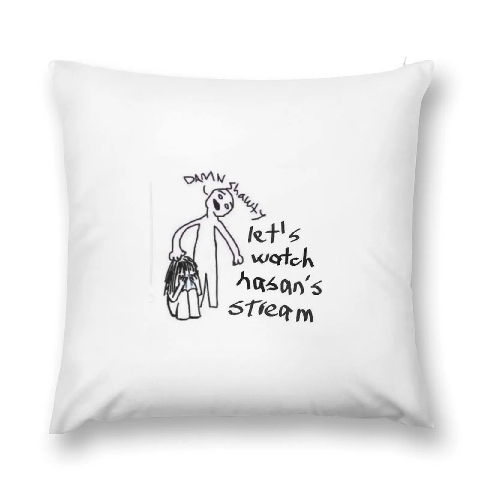 Let Watch Hasanabi подушка для сна роскошные декоративные подушки детей роскошная