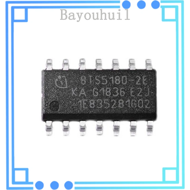 

10PCS BTS5180-2EKA New Original PG-DSO-14 Intelligent high-side power switch chip BTS5180-2EKA BTS50182EKAXUMA1 BTS5180-2E