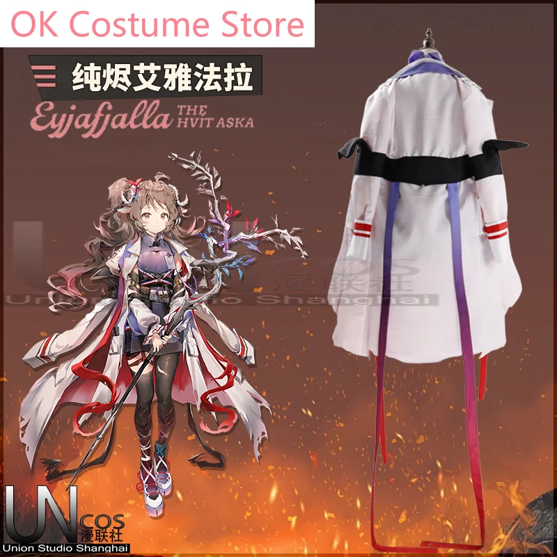 Костюм для косплея аритзари Eyjafjalla The Hvit результат косплей униформа игры на