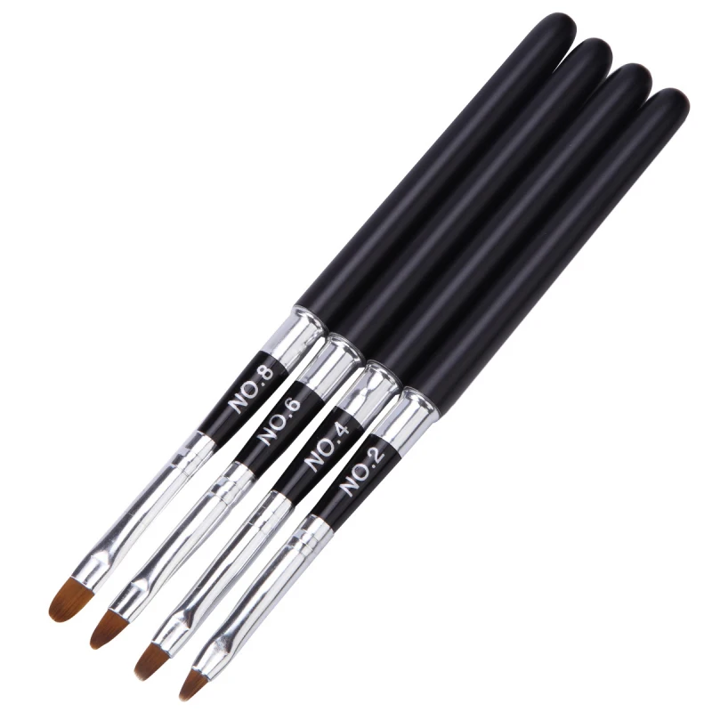 

1 Pc Professional Nail Brush Detachable Manicure Gel Brush Acrylic Nail Art Painting Brush Round Head Phototherapy Pen Tools