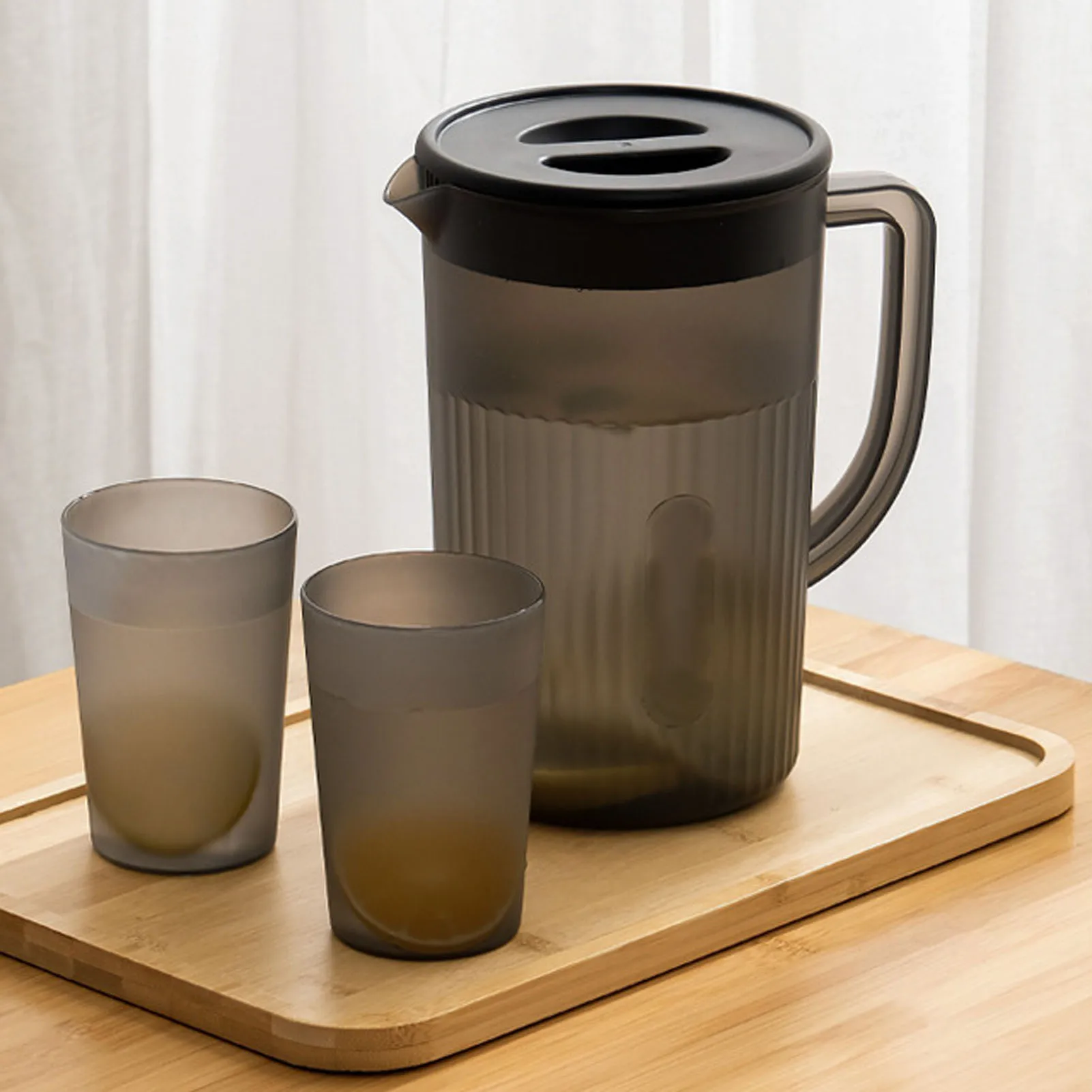 Пластиковый Чайник Большой Емкости Для Холодной Воды С Крышкой Устойчивым К