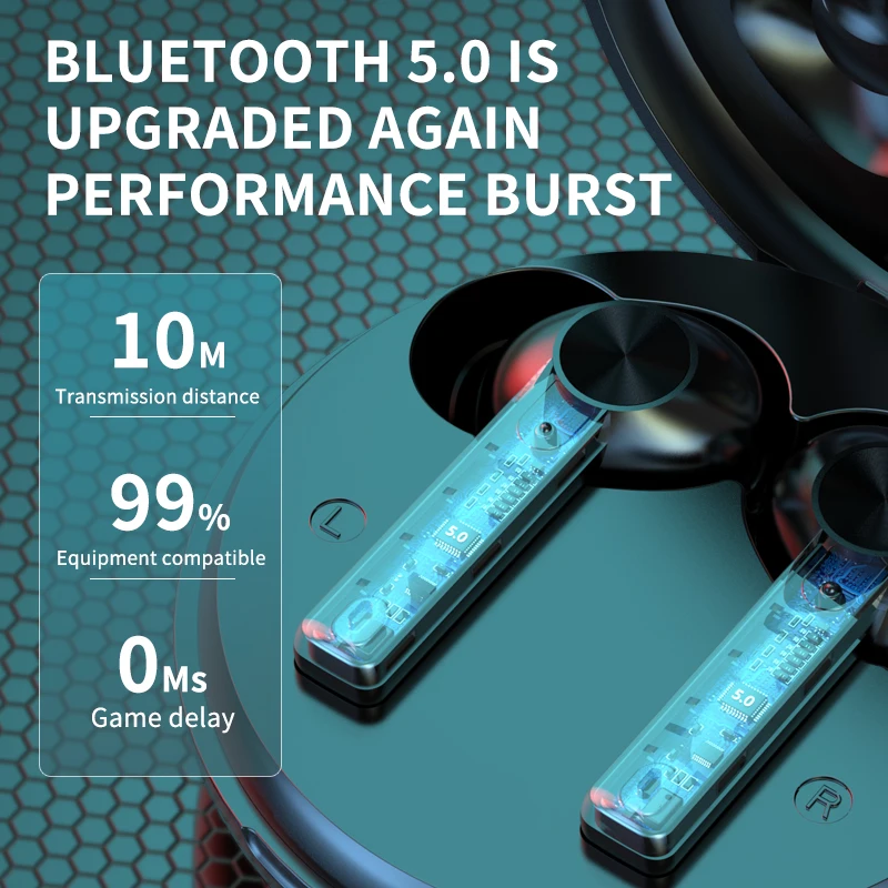 Фото Bluetooth-наушники, Беспроводная зарядка, велосипедная спортивная Гарнитура, водонепроницаемая Музыкальная гарнитура с шумоподавлением для Xiaomi oppo, наушники №3