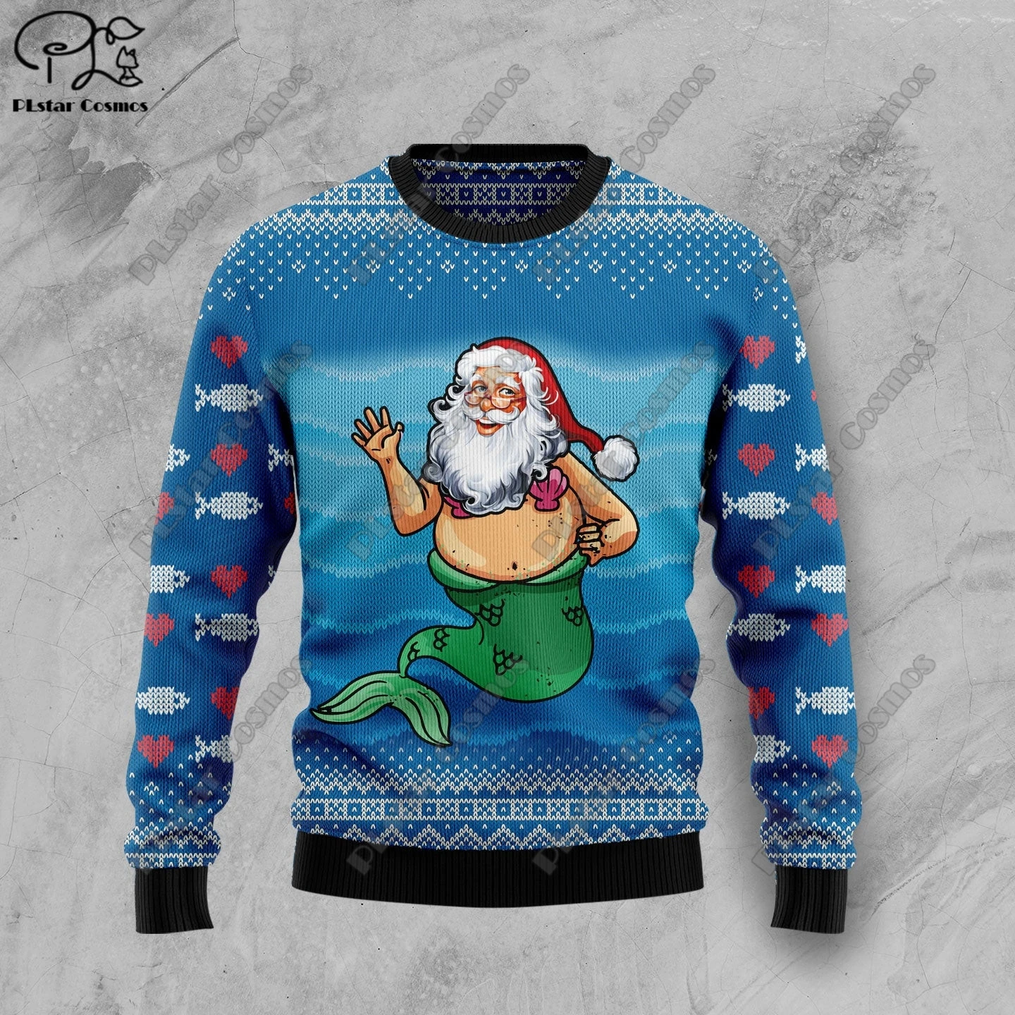 Новинка милый Рождественский свитер с 3D принтом животных уличный Повседневный