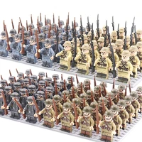 24pcslot ww2 military soldier array soviet us uk china building blocks figures childrens toy assembly war toys christmas gifts