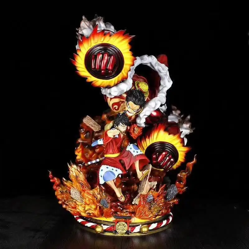 One Piece Figure GK Gear fourth Monkey D. Luffy PVC Model Anime Collection Toy 52cm Over Size action figure Toys