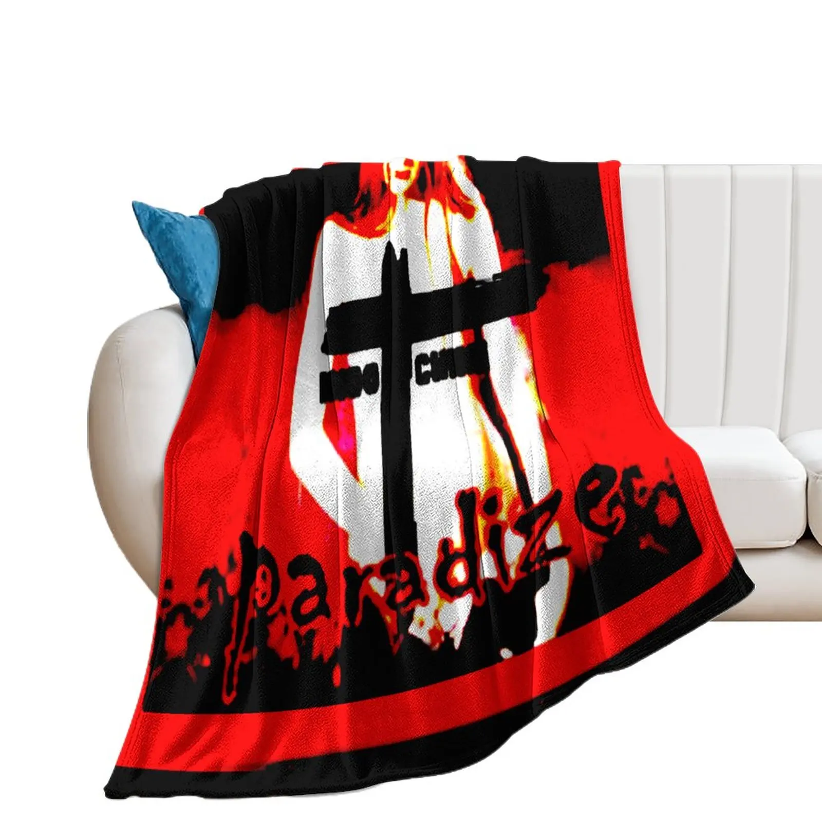 

Schools INDOCHINE BAND Woolen Blanket Classic Resist Pilling Snug Park Picnics