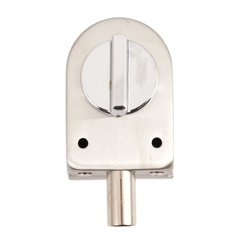 

Hot 3C-Glass Sliding Door Latch Lock Non-Apertured Stainless Steel Glass Door Lock for Shower Room Bathroom Accessories